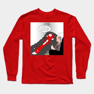 What Does the Fox Think? Long Sleeve T-Shirt